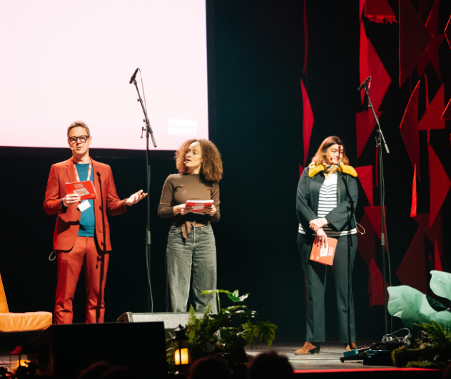 Ole Buch Rahbek, Liva Manghezi og Trine Nielsen.